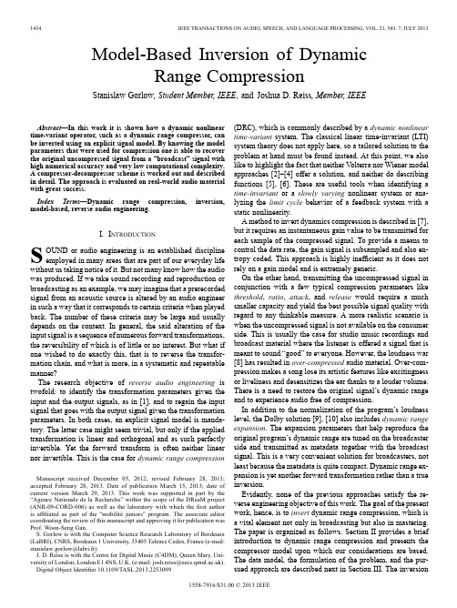 Model_Based_Inversion_of_Dynamic_Range_Compression