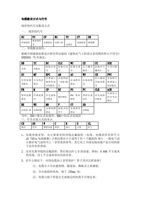 0.电气符号大全、电缆型号表示含义、线路敷设字母标示