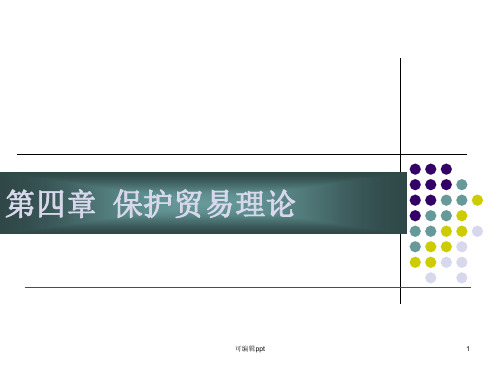 国际贸易保护贸易理论