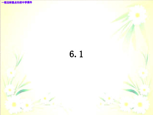 新人教版数学七年级下册《61平方根》2新编PPT课件