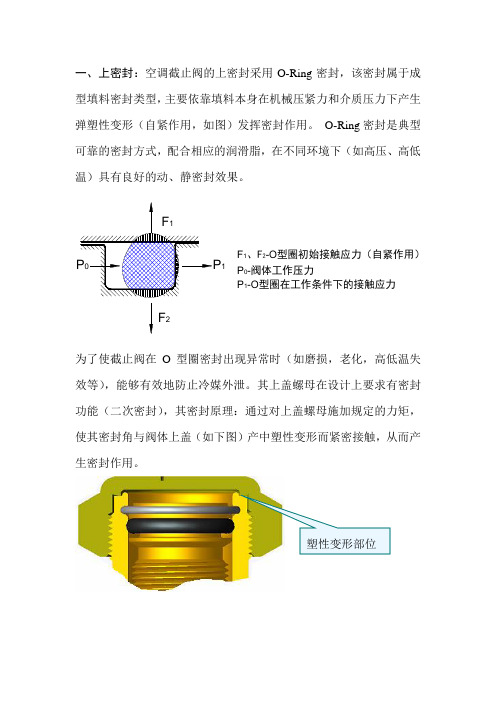 截止阀密封原理