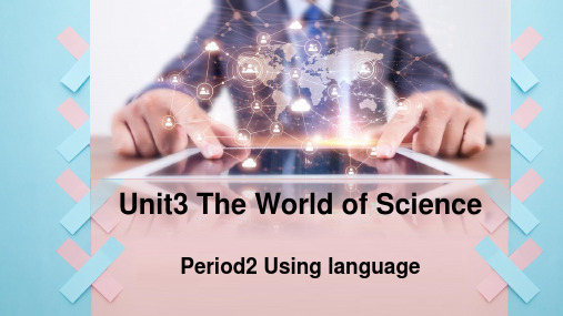 外研必修第三册Unit3_Using_language_名师课件