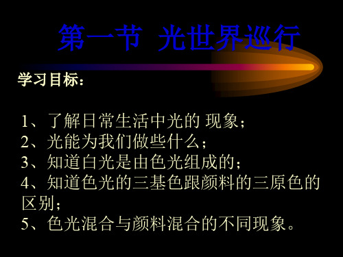 物理:3.1《光世界巡行》课件2(沪粤版八年级上)(整理2019年11月)