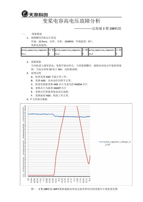 变桨电容高电压故障分析