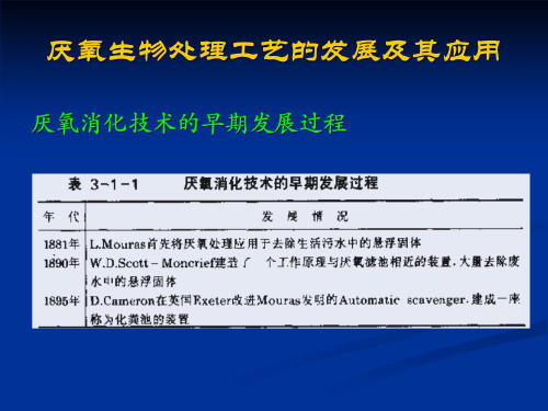 科研三厌氧生物处理技术