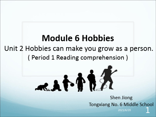 外研版八年级下Module6 Unit2 Period 1课件(共16张PPT)