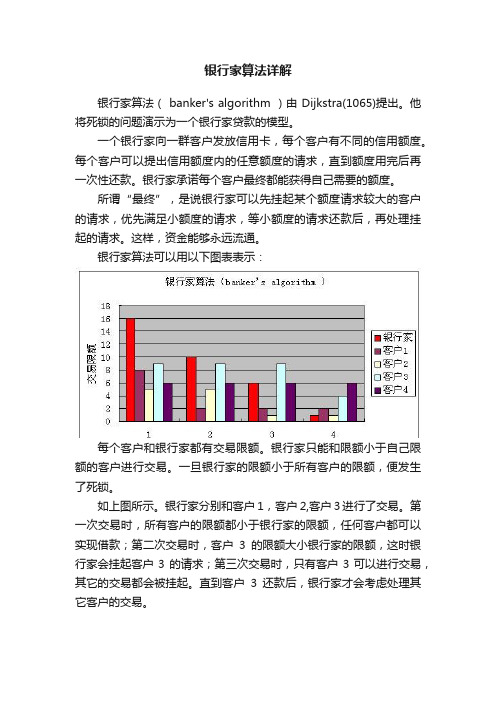 银行家算法详解