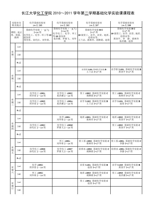 实验室名称及地点