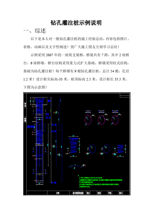 砂质土钻孔灌注桩示例说明_secret