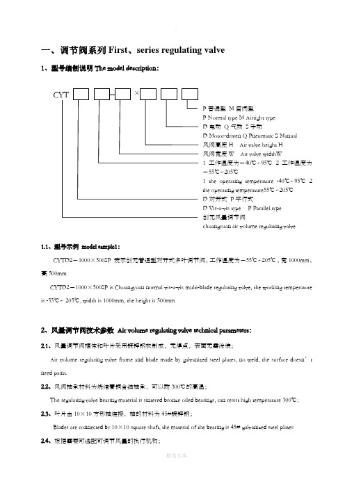 阀门样本