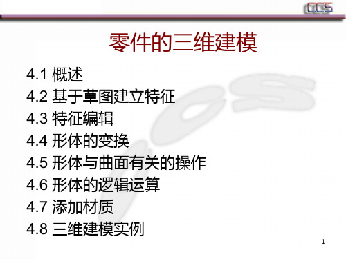 CATIA三维建模PPT课件