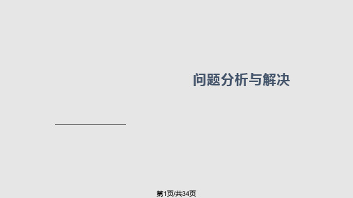 阿里巴巴问题分析与解决PPT课件