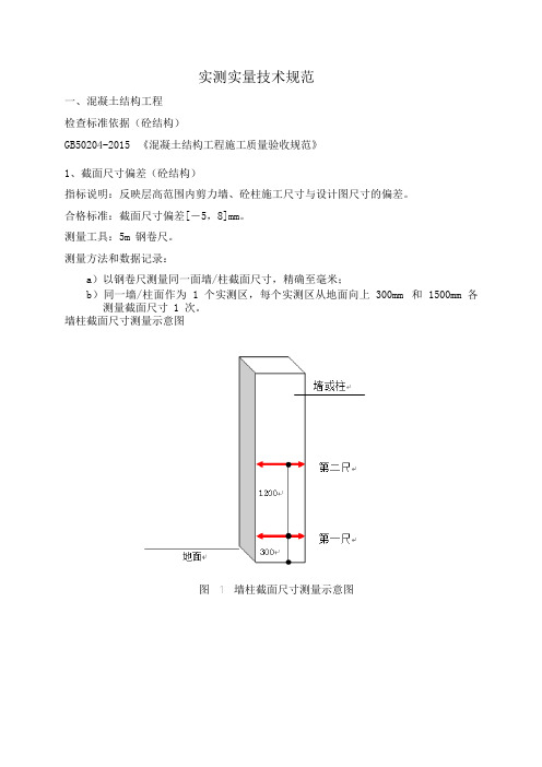 建筑工程实测实量技术规范.doc