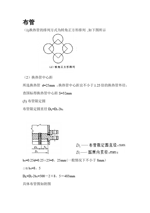 换热器布管计算