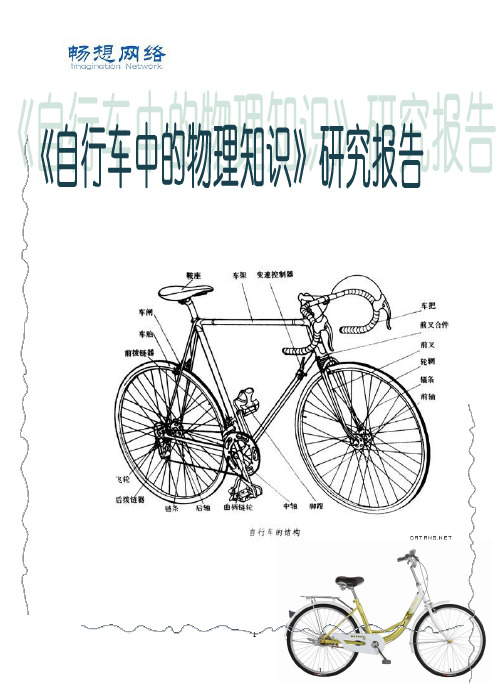 自行车中的物理知识[精品文档]