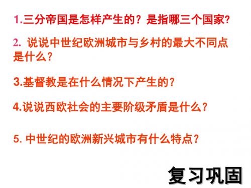 阿拉伯帝国与伊斯兰文明PPT精品课件1