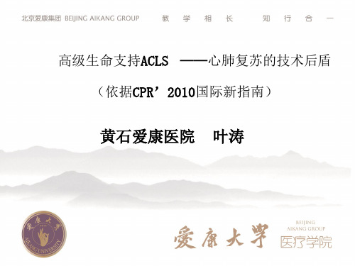 高级生命支持ACLS