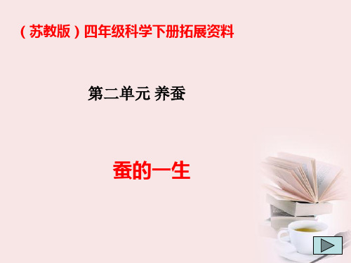 小学科学四下《2.2.给蚕宝宝记日记》PPT课件(3)苏教