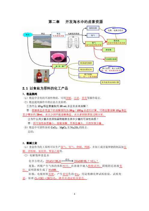 第二章   开发海水中的卤素资源