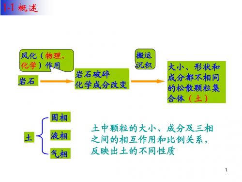 1.土的物理性质及工程分类