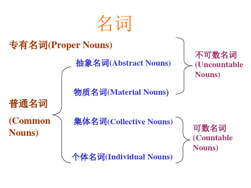 高中英语语法 名词