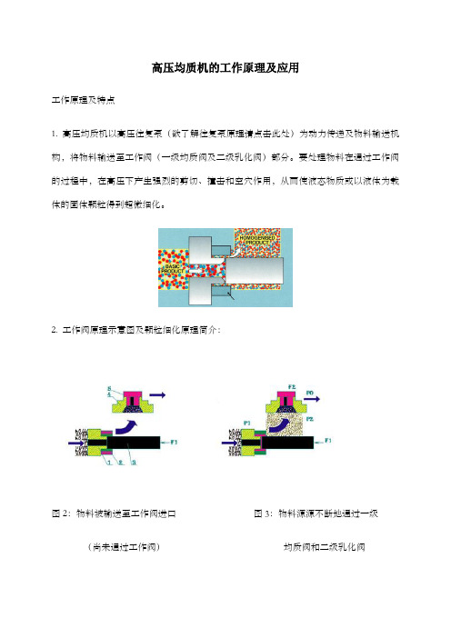 高压均质机的工作原理及应用