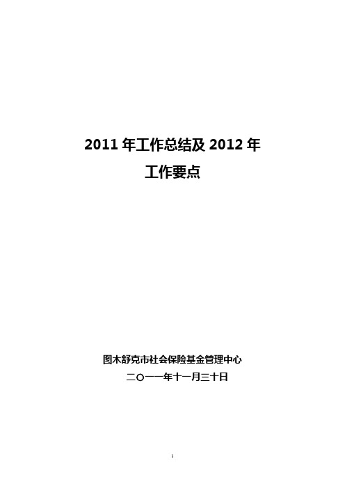 2011年工作总结 Microsoft Word 文档(1)