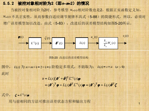 matlab自适应控制课件-北航版第5章 模型参考自适应控制5 (6)