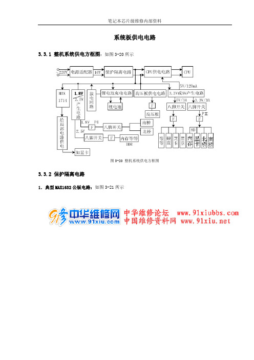 笔记本系统供电电路详解