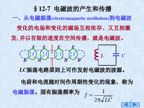 电磁波的产生和传播