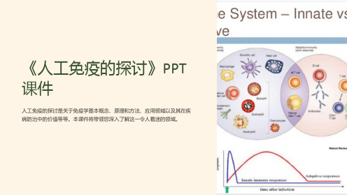 《人工免疫的探讨》课件