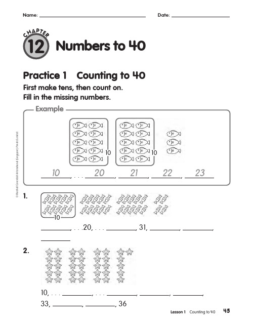 Math In Focus 新加坡数学Grade 1练习册 官方原版高清PDFChapter12