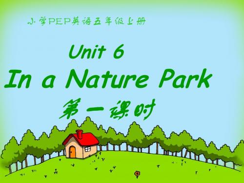 PEP五年级上册英语 Unit 6 第一课时