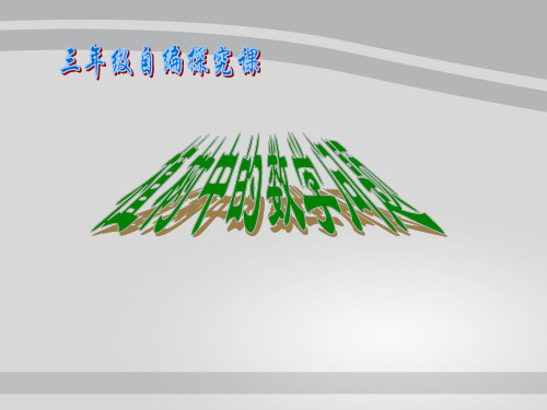 三年级上册数学课件-6.6 整理与提高(数学广场-植树问题)▏沪教版 (共23张PPT)