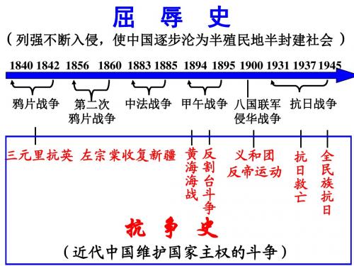 必修一专题二第二课中国军民维护国家主权的斗争(人民版)