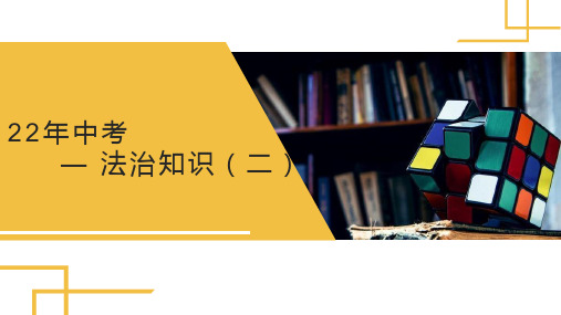 八年级下册第一课维护宪法权威课件- 中考道德与法治一轮复习