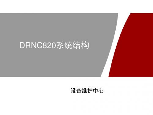 DRNC820系统结构