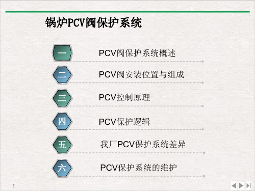 锅炉pcv阀控制简介课件ppt