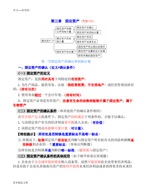 最新中级会计实务班讲义第三章(徐)