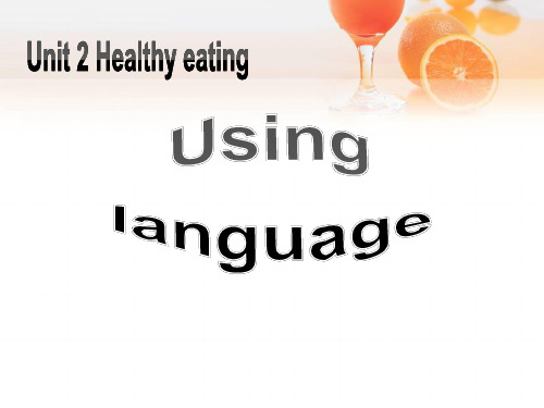 人教高中英语必修3 Unit2 Using LanguageⅠ(共22张PPT)