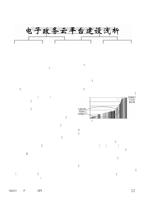 电子政务云平台建设浅析