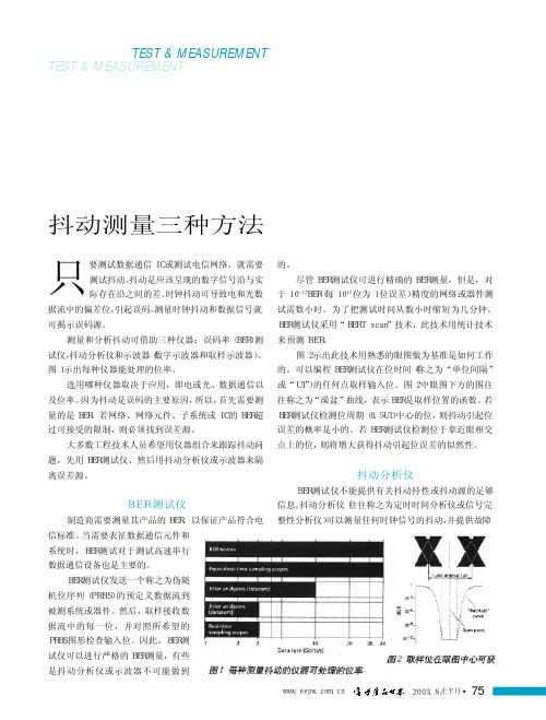 抖动测量三种方法[1]