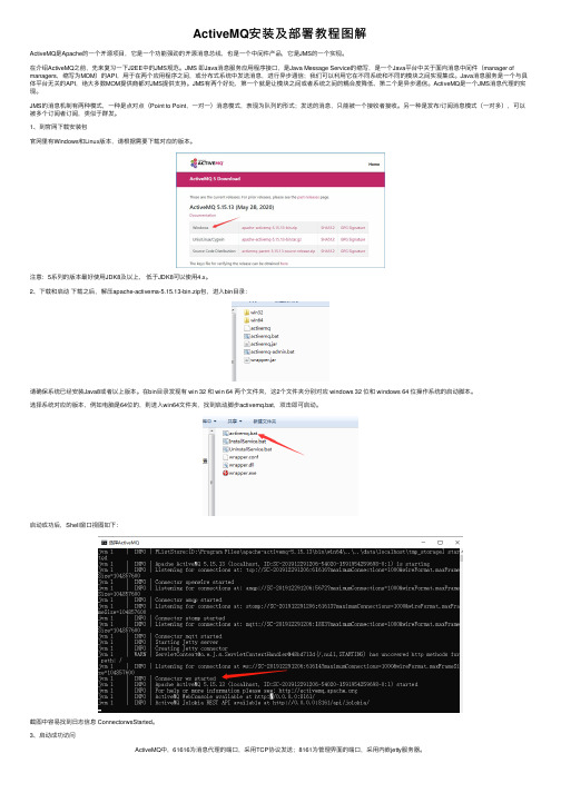 ActiveMQ安装及部署教程图解