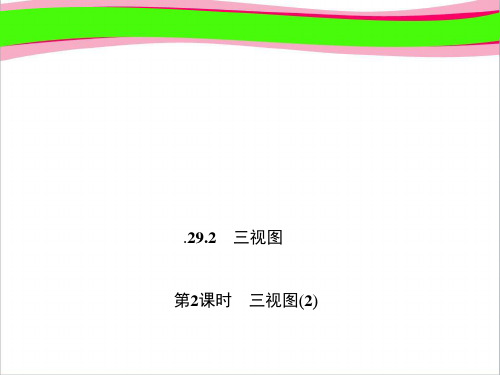 三视图(2) 大赛获奖精美课件 公开课一等奖课件