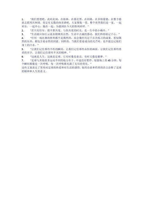 贺炜经典文案摘抄