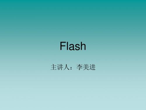 flash简介