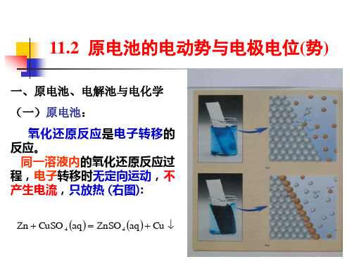 原电池的电动势与电极电位(势)解读