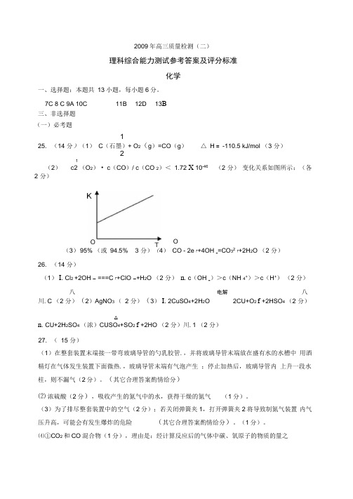 理科综合能力测试