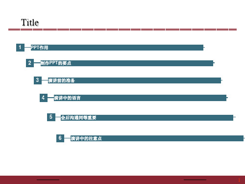 做一次成功的演讲如何讲好ppt