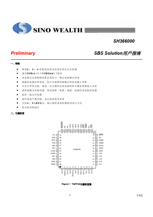 SH366000 User Guide V0.2